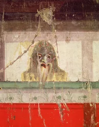 Maskiertes Gesicht (Detail)